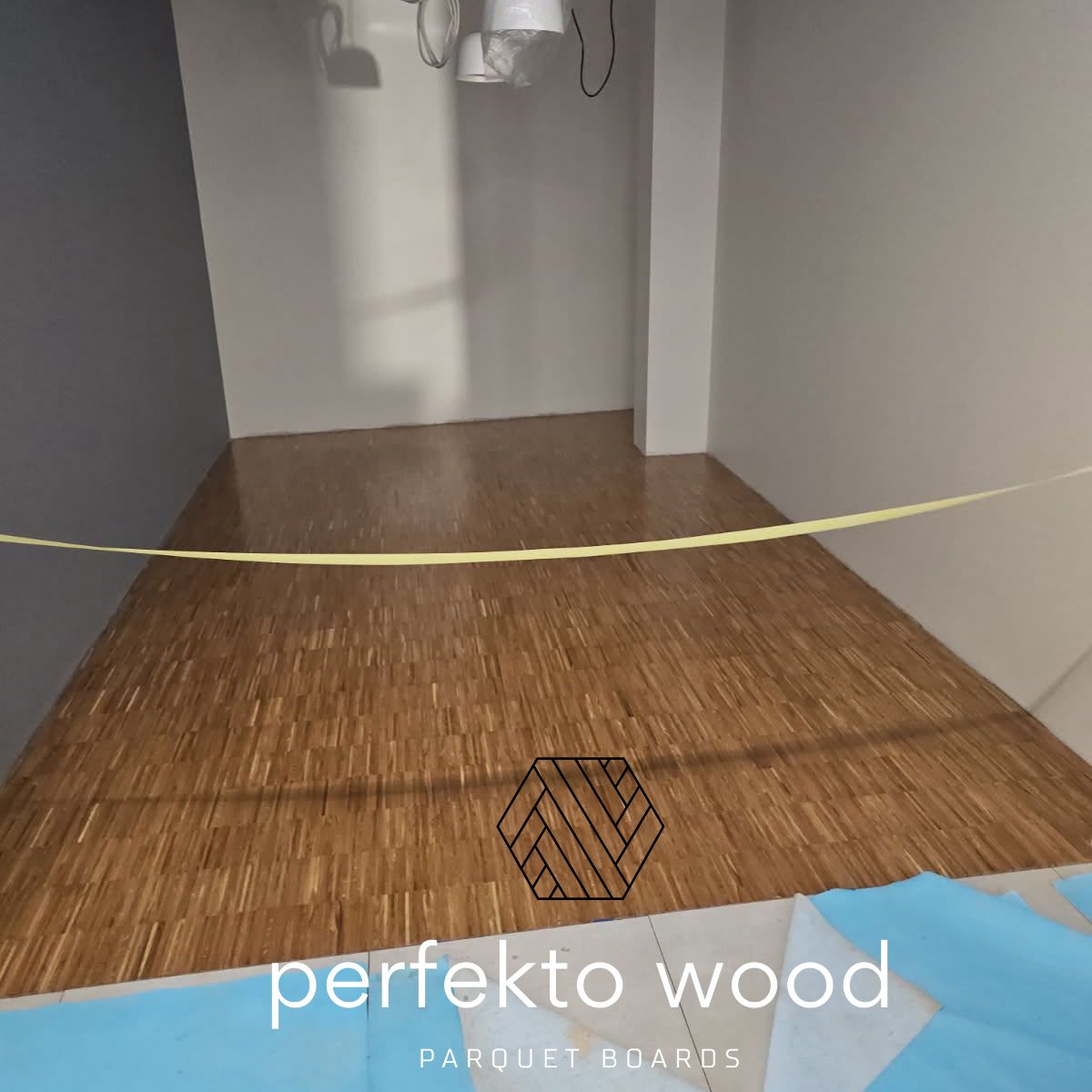 Industrial parquet 16x8x160 mm installed in Tromso Norway &mdash; Perfekto Wood project
